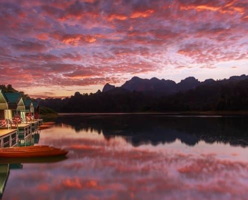 For idyllic views, Rainforest Camp is the best hotel in Khao Sok as voted by TripAdvisor